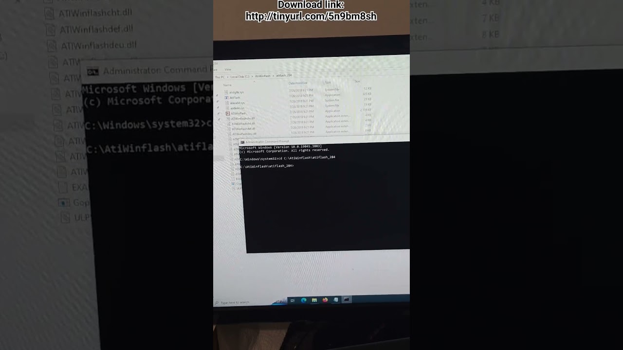 How to flash Radeon RX 400/500 series with error 0FL01.Don't flash EXAMPLE.rom, flash your .ROM file