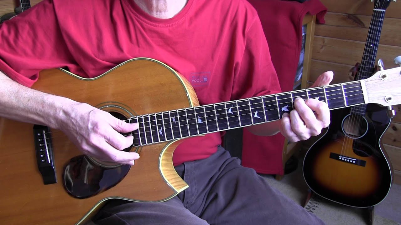 Johnny Shines acoustic blues lesson - Sweet Home Chicago/I Don't Know - TAB available