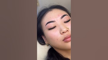 Brow Tint 🖤 #browtint #browwax #eyebrow #eyebrowtutorial #browtutorial #browartist #eyebrowwaxing