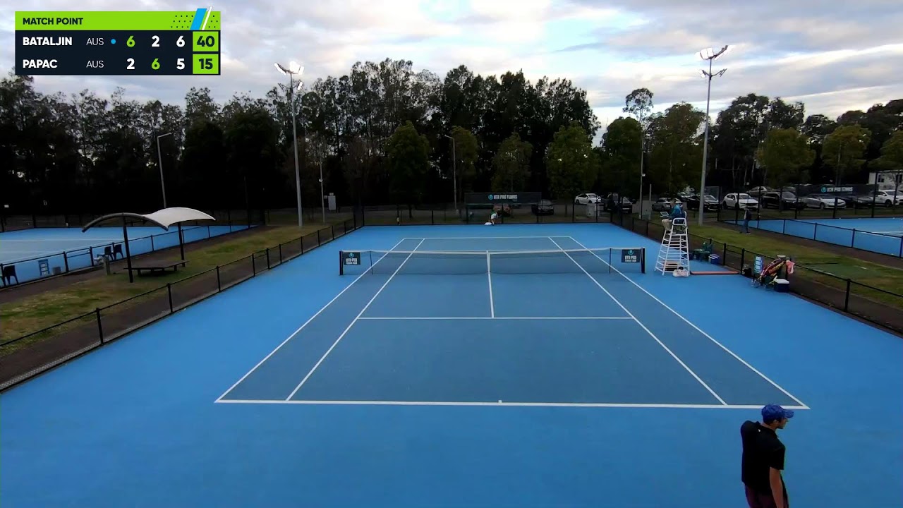 UTR Tennis Tour Sydney Court 5 25 August 2022 YouTube