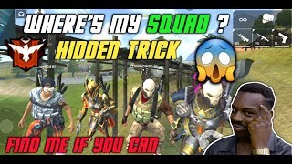 SECRET PLACE 😱 | FIND ME IF YOU CAN !!! | BEST HIDDEN TRICK | SECRET HIDDEN PLACE IN FREE FIRE screenshot 4