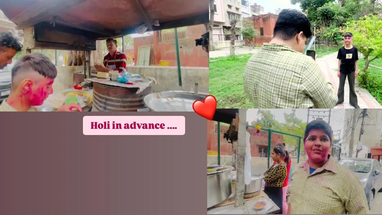 Holi in advance ❤️🧿..... #amritsar
