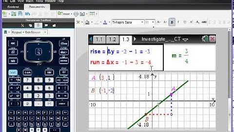 Investigate Slope Interactively