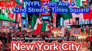 NYC Walking Tour | 5th Avenue, 42nd Street, Times Square History & Inspiration Sept 15, 2025
