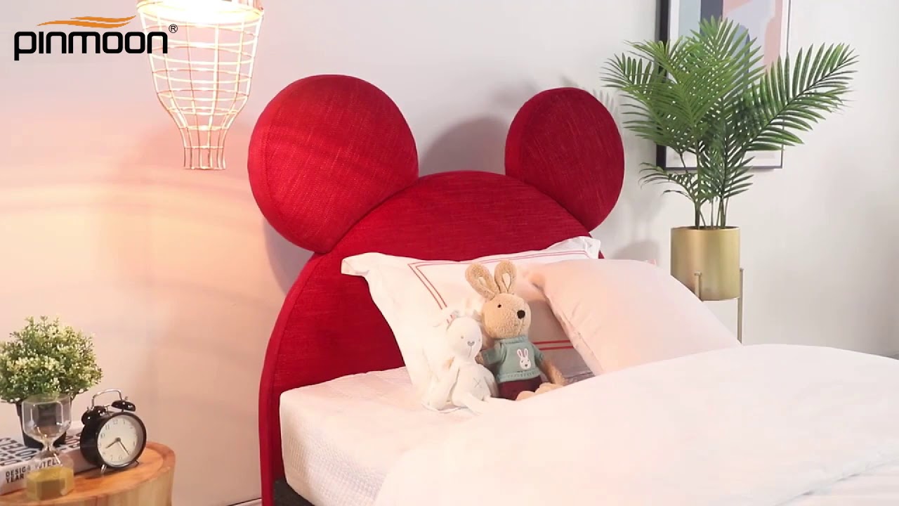 Mickey Mouse shape kids bed model