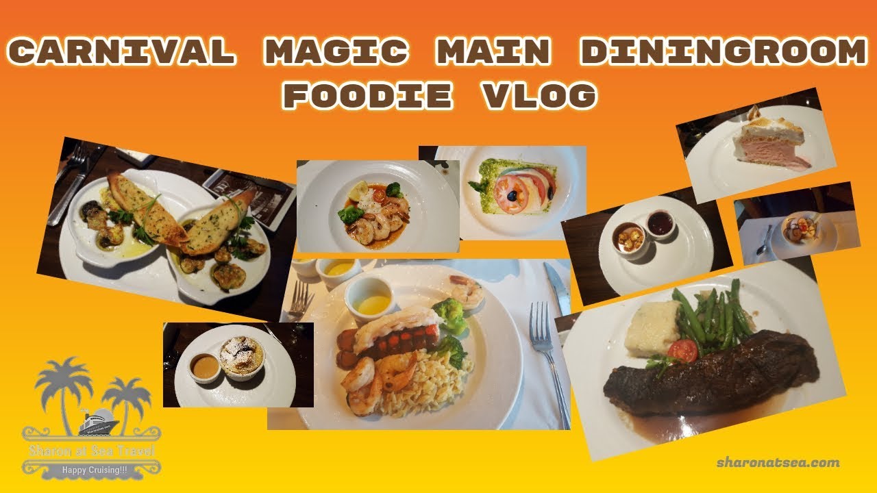CARNIVAL MAGIC MDR ~ FOODIE VLOG