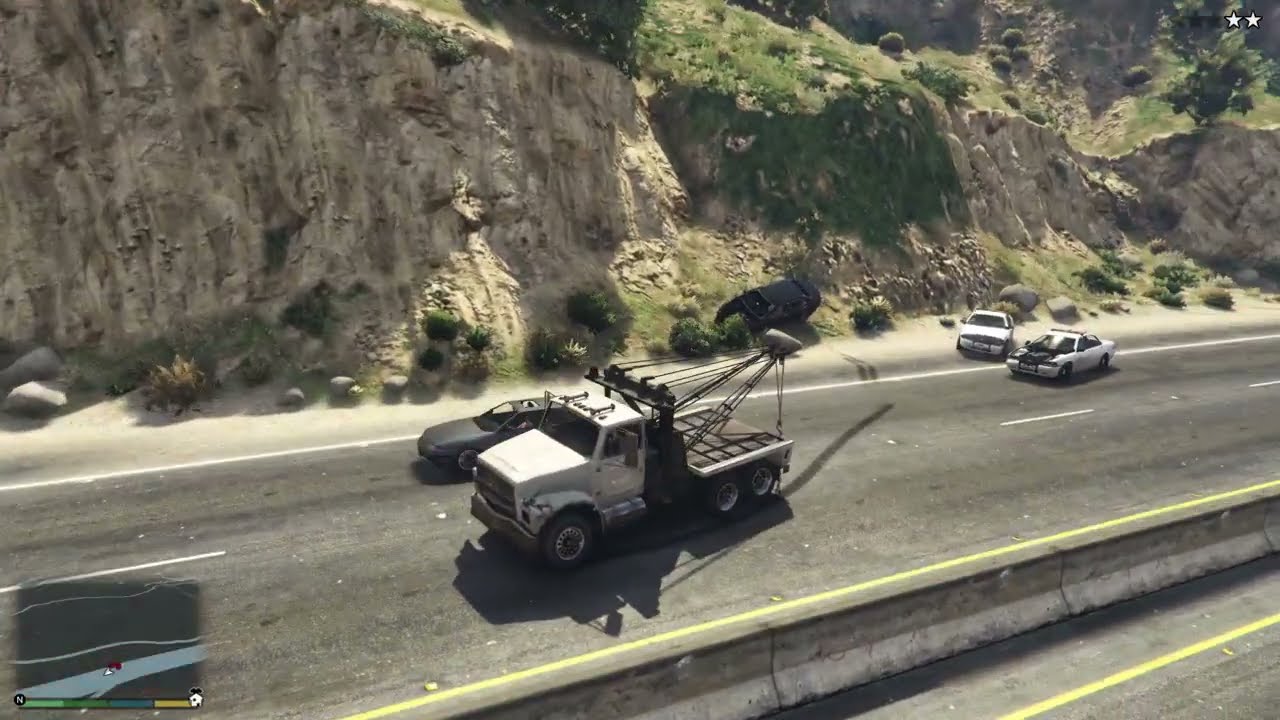 gta5 polis vs çekici