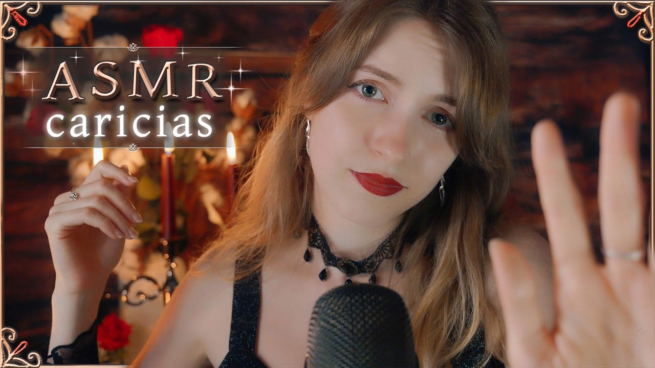 ASMR para CALMAR la ANSIEDAD ❤️ Caricias y Susurros Sanadores ❤️ Afirmaciones Positivas