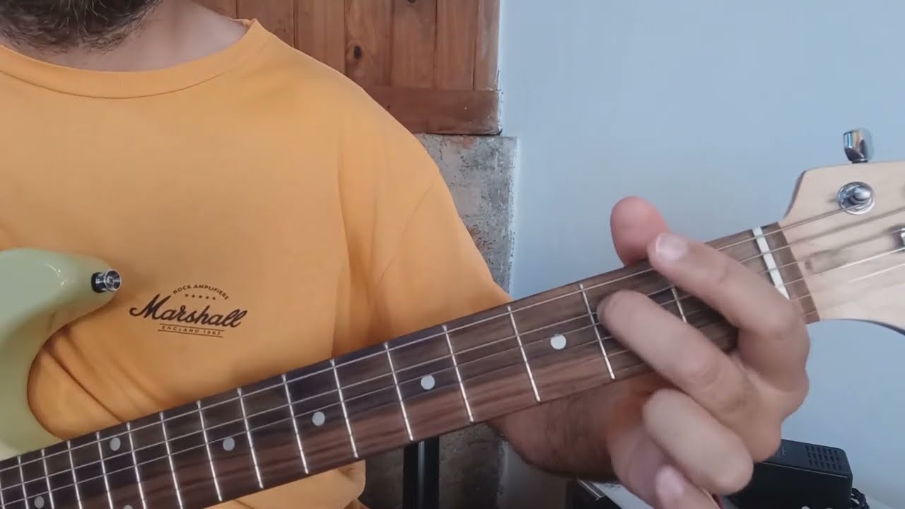 Base de Blues sencilla. Tutorial fácil para Guitarra.