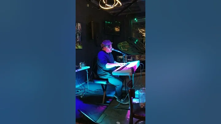 Jamey Hooper, purple rain at the deco.