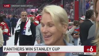 Giselle Espinales Sports - The Florida Panthers Stanley Cup Champions