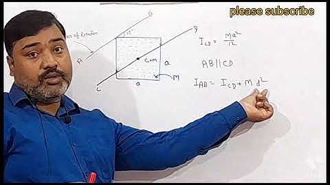 Rotational motion || Moment of inertia of square lamina ||good problems ||class-11th/JEE/NEET/NDA