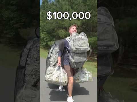 مستر بيست يحمل جبال من المال ويوز ع ملايين على العرب 