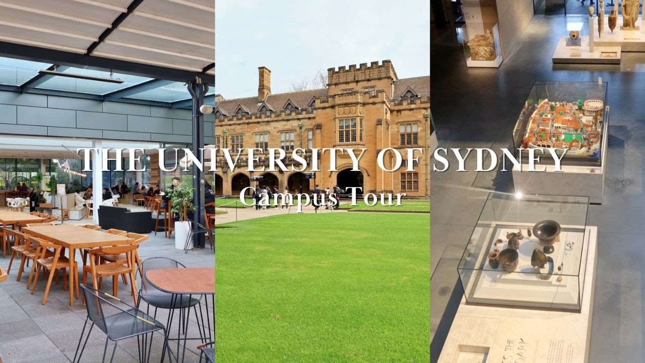 The University of Sydney Campus Tour (Australia Vlog #13)