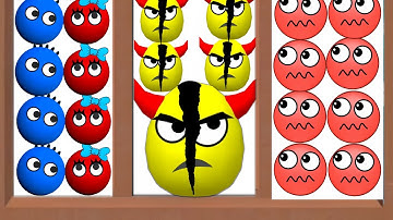 We Beat 3-Player Draw To Smash VS Hide ball 2048 VS Lucky Balls 2048 Gameplay #11 u0026 Run #008