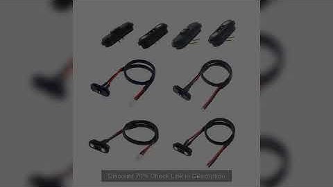 1/5 Pcs 2A12V Waterproof Magnetic PogoPin Connector 2Pin Male Female 2.54 MM Spring Loaded High Curr