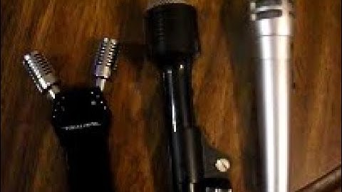 Microphone Connection To An Oscilloscope