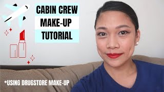 Affordable Cabin Crew Make up Tutorial | Drugstore Makeup Tutorial | MissKayrkizz