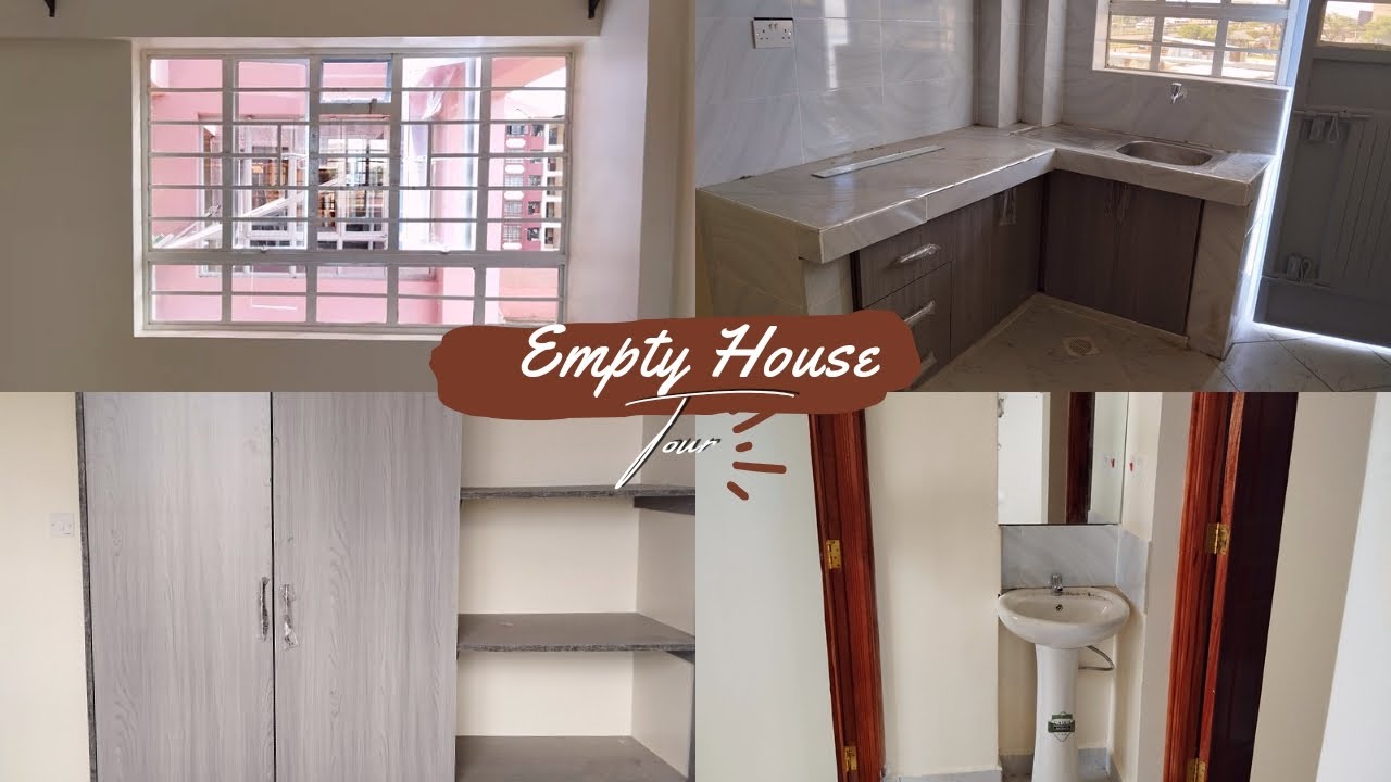 EMPTY HOUSE TOUR | Detailed one bedroom apartment tour - YouTube
