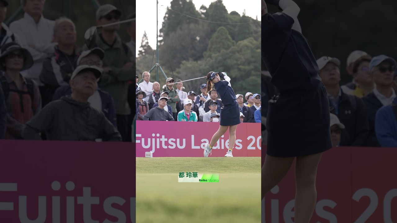 【爽快なインパクト音！】ティーショット20連発💥 | 富士通レディース 2026 - Round2