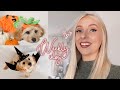 a deep chat & puppy’s 1st halloween! 🎃 | WEEKLY VLOG