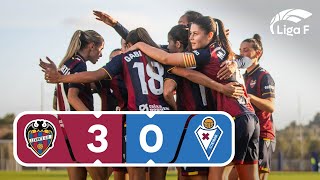 Resumen Levante UD vs SD Eibar | Jornada 10 | Liga F