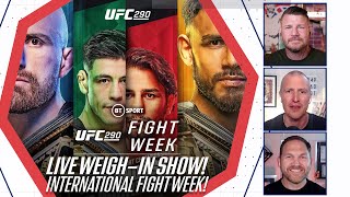 LIVE #UFC290 Weigh-In Show ⚖️ Volkanovski vs. Rodriguez 🏆  With Michael Bisping At The UFC Apex