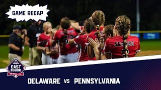Game Highlights: Pennsylvania beats Delaware | Little League Softball Mid-Atlantic Region Tournament