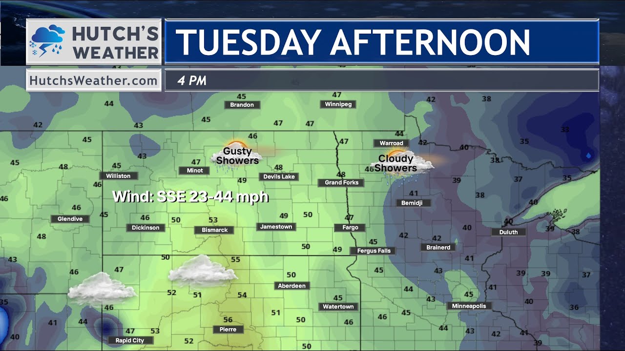 Gusty Wind and Rain Coming - Track & Timing Update - YouTube