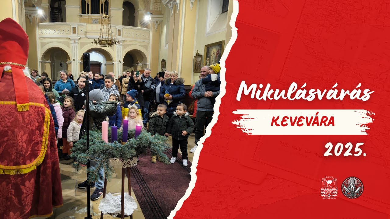 Mikulásvárás a kevevárai templomban – 2025. december 7.