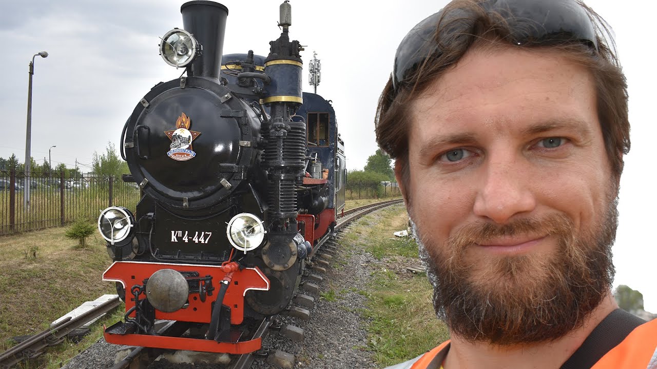 Октябрьская УЖД. Питер. Пиратим на перегоне. - YouTube