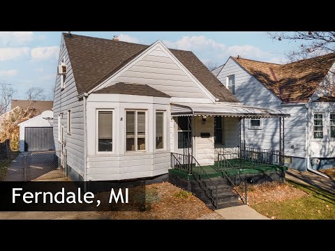 827 Channing St, Ferndale, MI home video tour
