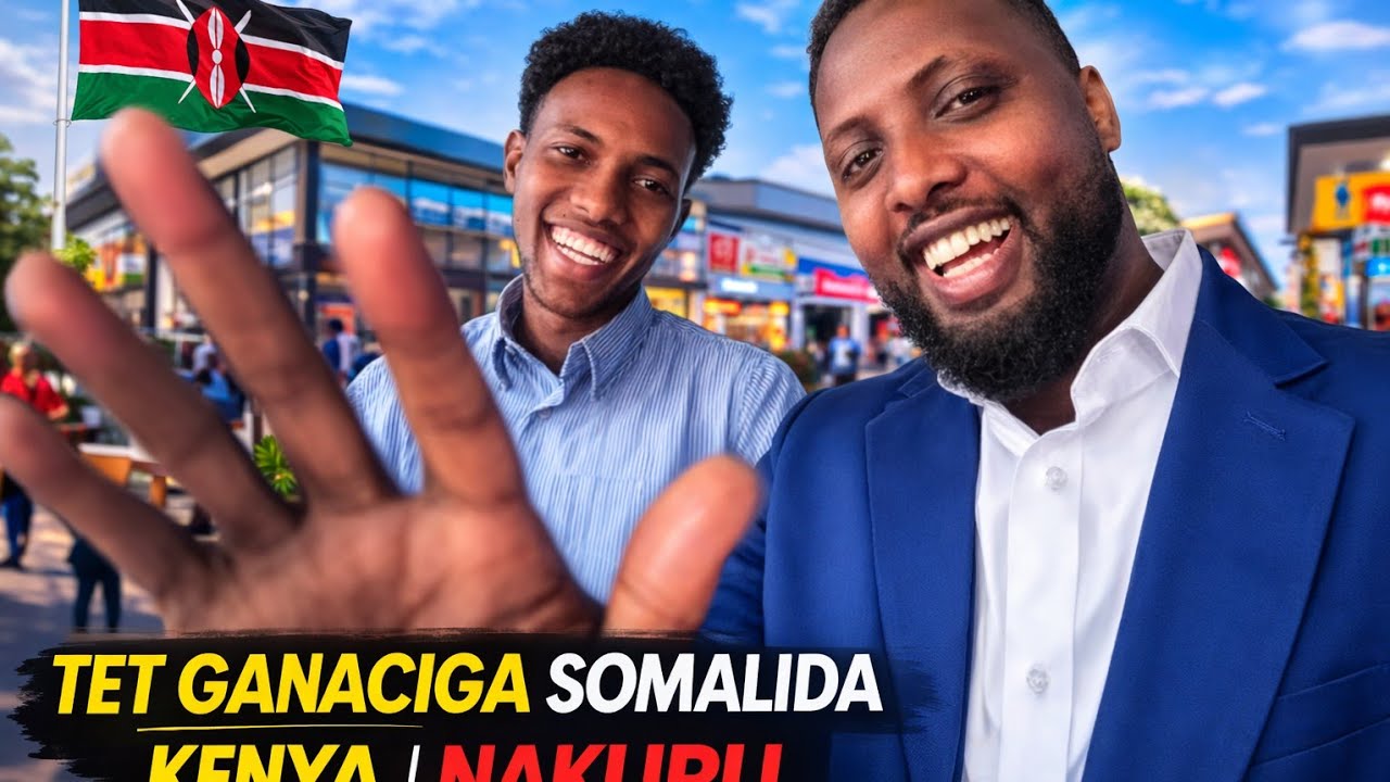 Nolasha iyo ganacsiga somalida Kenya isla ilow dalka.masar  malaysia. Somali market in nakuru