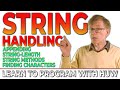 Common Strings Operations in Programming (Learn To Program With Huw)