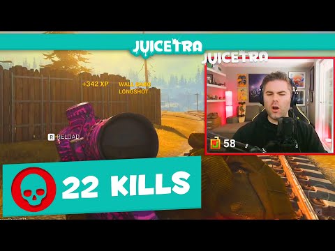 22 KILLS ... THE JUICE IS LOOSE! (Warzone Stimulus Solos)
