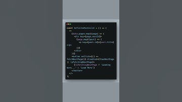 Infinite Scroll Magic with React Query #ReactQuery