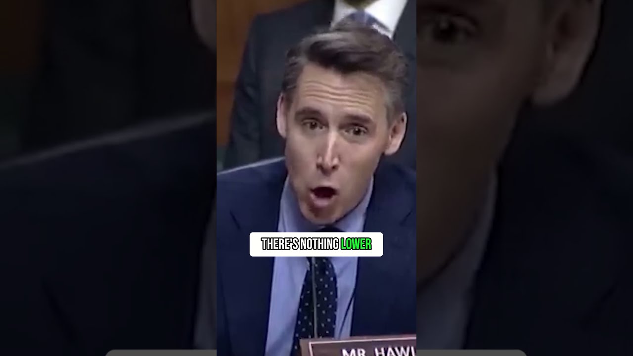 Hawley CALLS For DOJ Accountability 