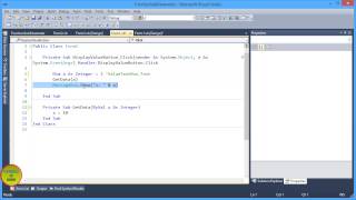 VB.NET (in Urdu) Tutorial - Sub and Functions (Video 2) Details