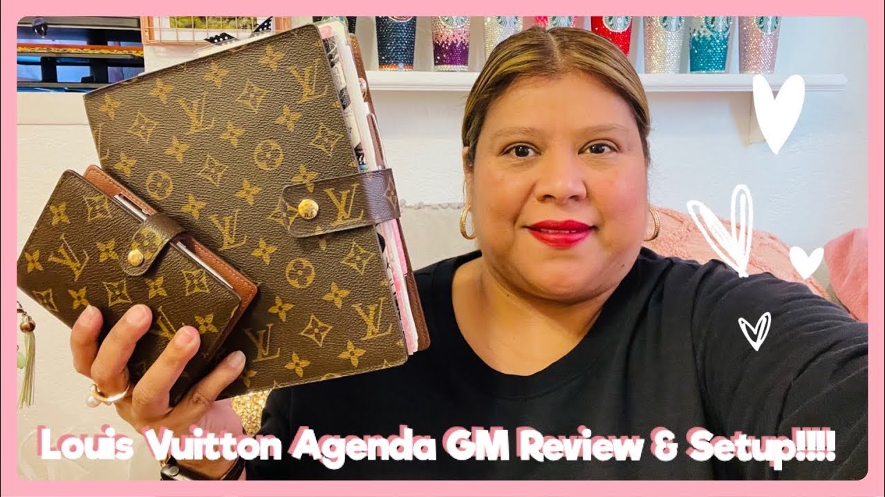 Louis Vuitton Agenda GM Review and Set Up 