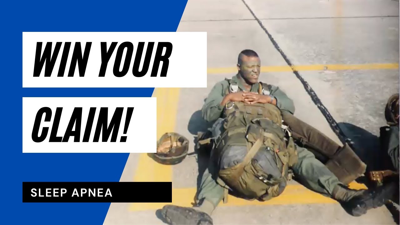 Sleep Apnea | How to get a higher VA disability rating - YouTube