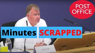 Full Post Office Security Manager SCRAPS Meeting Notes Guide