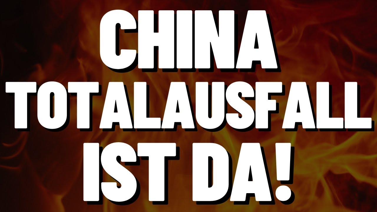 TOTALAUSFALL IN CHINA! 😨 EVERGRANDE AKTIE HANDEL AUSGESETZT