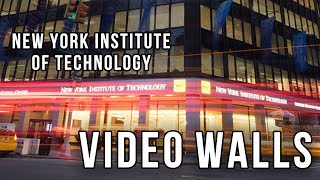Level 3 AV - NYIT Video Wall