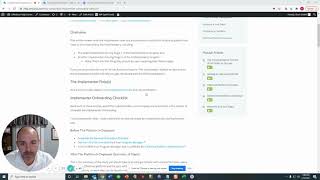 Implementer Onboarding Checklist Overview Implementer Onboarding Checklist Overview
