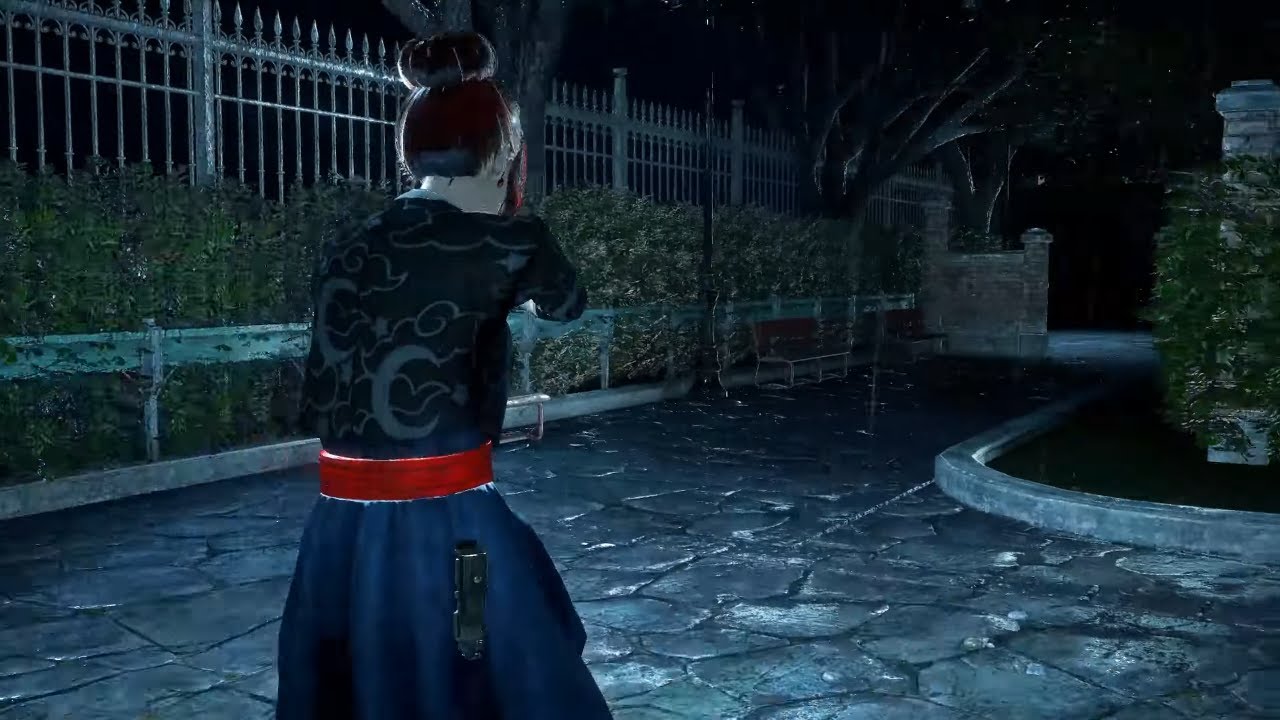 Resident Evil DBD Claire Funny  invisible zombies!!! Test  Gameplay