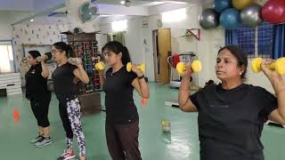 Golden Group Class | Ultimate Workouts for Fast Body Toning! 💛🏋️‍♀️" @goldenfitnesshub RT Nagar