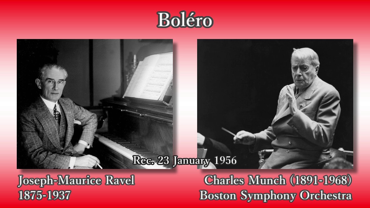 Ravel, Charles Munch, Boston Symphony Orchestra – Bolero (Vinyl) - Discogs