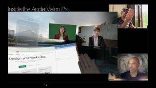 Remote Work Experience with Apple Vision Pro