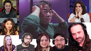 Jung-Baes Death Scene L Squid Game Season 2 Ep 7 L Youtubers React