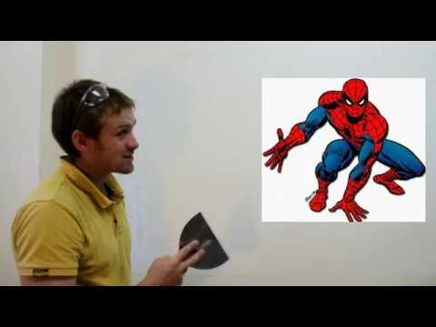 איך לשפץ קירות בבית, שפכטל אמריקאי, סרט הדרכה